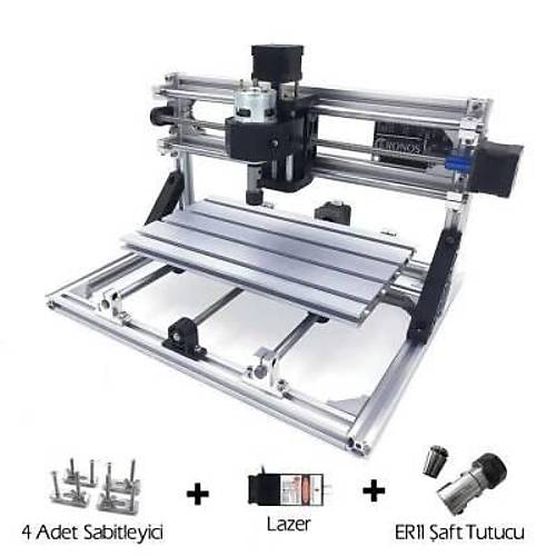 CNC3018 5500mW Lazerli CNC Makinesi - Kesim Tezgah