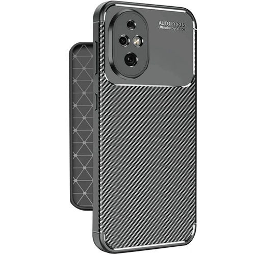 Newface Honor 200 Klf Auto Focus Karbon Kapak - Siyah