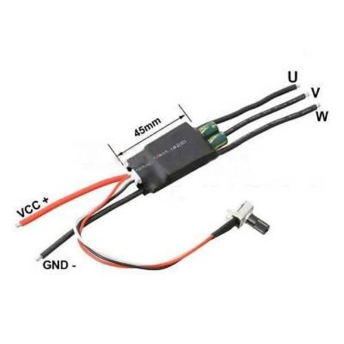 Potansiyometreli ESC 20A Brushless Frasz Motor Hz Kontrol Src