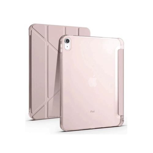 Newface iPad 2022 10.9 (10.nesil) Klf Kalemlikli Mars Tablet Klf - Rose Gold