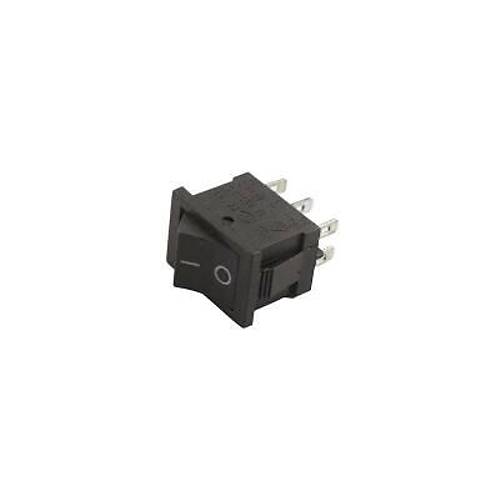KCD1 On/Off Anahtar 6 Pin - Siyah