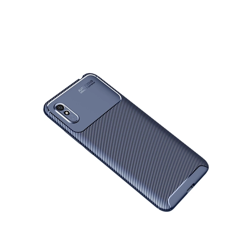Newface Xiaomi Redmi 9A Klf Auto Focus Karbon Kapak - Lacivert
