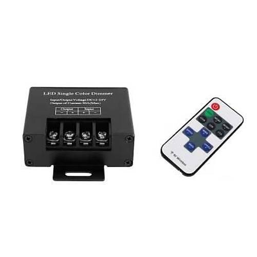 Kumandal 12-24V 30A Led Dimmer Parlaklk Kontrol Devresi
