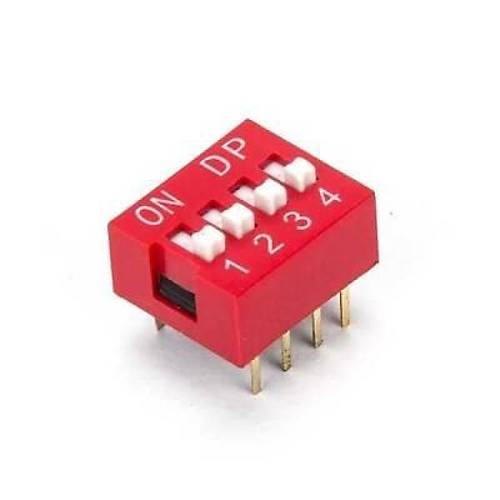 4-Pin Dip Switch
