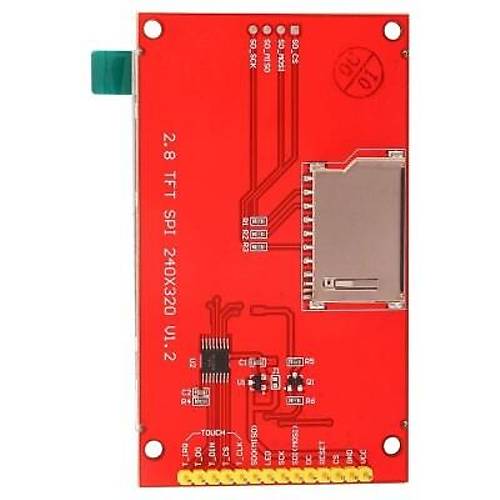 2.8'' ILI9341 Dokunmatik LCD Ekran SPI 240x320