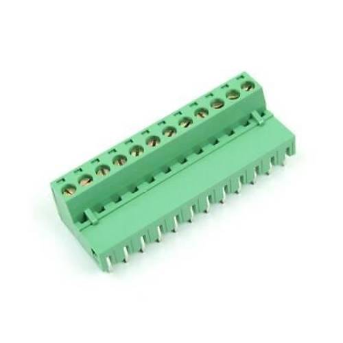 KF2EDGR-5.08-12P 12 Pin 90 Derece Gemeli Dik Klemens