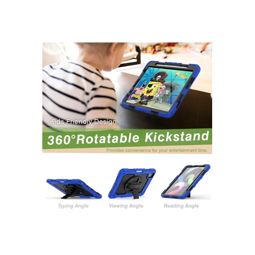 Newface iPad Pro 11 (2020) Klf Pars Tablet Kapak - Mavi