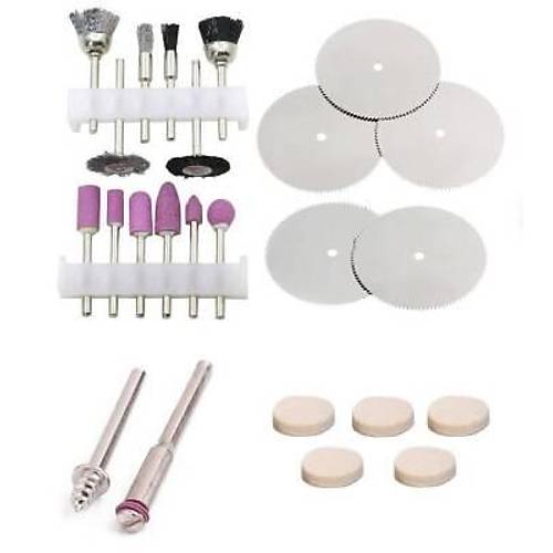 Mini 24 Par�a Ta�lama F�r�alama Polisaj Grav�r Dremel Seti