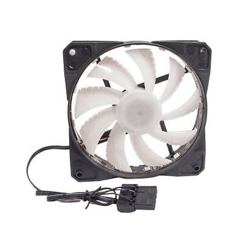 120x120x25mm 12V 0.45A RGB Ikl Bilgisayar Kasa Fan