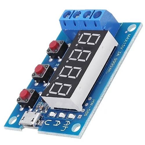 ZB2L3 18650 Lityum Ak Pil Kapasite Test Cihaz 1.5-15V 3A