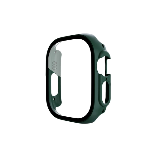 Newface Apple Watch Ultra 49mm Desert Caml Kasa Ekran Koruyucu - Koyu Yeil