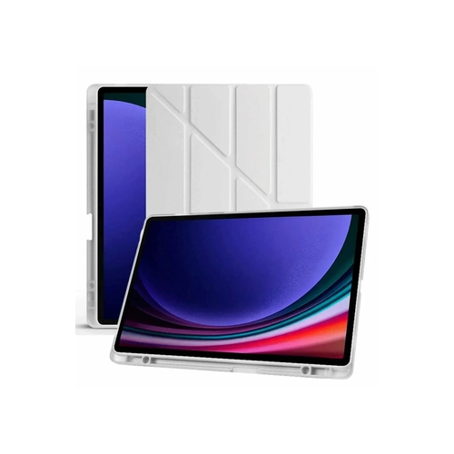 Newface Samsung Galaxy X610 Tab S9 FE Plus 12.4 Klf Kalemlikli Mars Tablet Klf - Gri