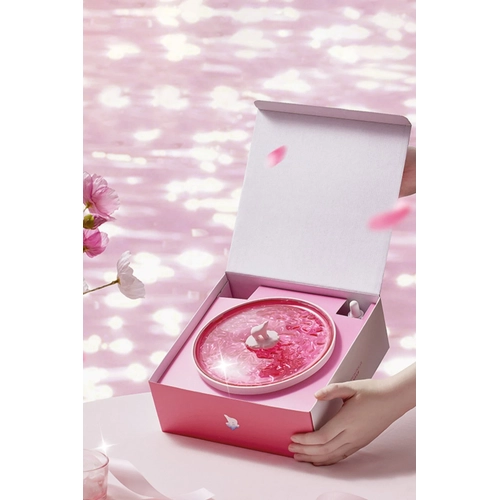 Newface Z5 Arktik Okyanus Temal BT Kablosuz Hoparlr - Pembe