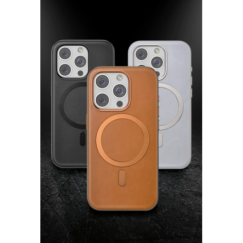 Venco iPhone 16 Pro Puskas Magsafe Kapak - Titan Gri