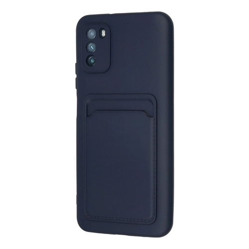 Newface Xiaomi Pocophone M3 Klf Kelvin Kartvizitli Silikon - Lacivert