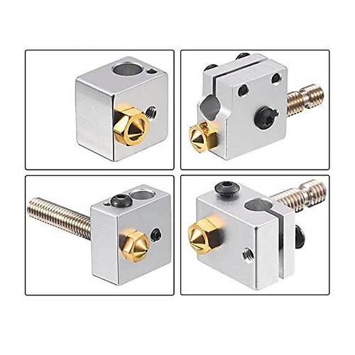 3D Yazc-Printer M6 1.75mm / 0.3mm V5-V6 Pirin Nozzle