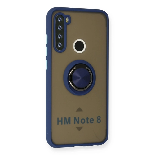 Newface Xiaomi Redmi Note 8 Klf Montreal Yzkl Silikon Kapak - Lacivert