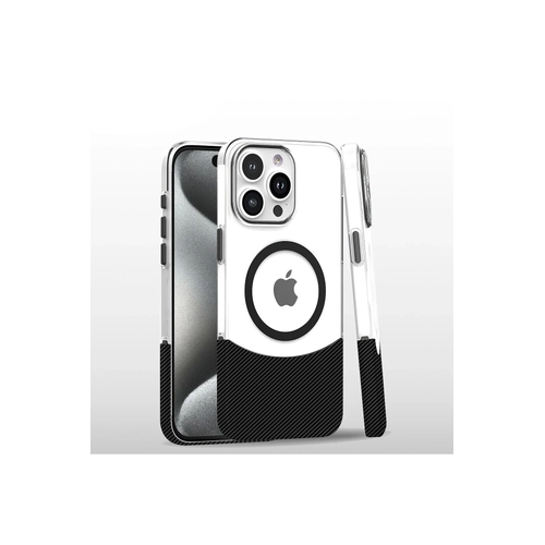 Joko iPhone 16 Pro Max Carbon Puzzle Magsafe Kapak - Siyah
