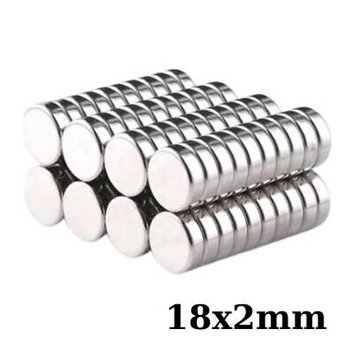 18x2mm Neodyum Gl Mknats - Neodim Magnet