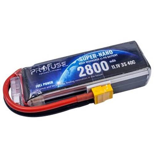 11,1V 3S 2800mAh 40C Lipo Batarya