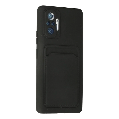 Newface Xiaomi Redmi Note 10 Pro Klf Kelvin Kartvizitli Silikon - Siyah