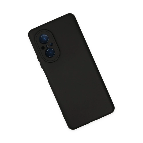 Newface Huawei Nova 9 SE Klf Nano ii Kadife Silikon - Siyah