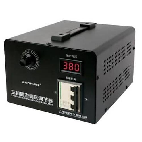 SCR-15KVA AC380V 60A 3-Fazlı Ayarlanabilir Solid State Voltaj Regülatörü