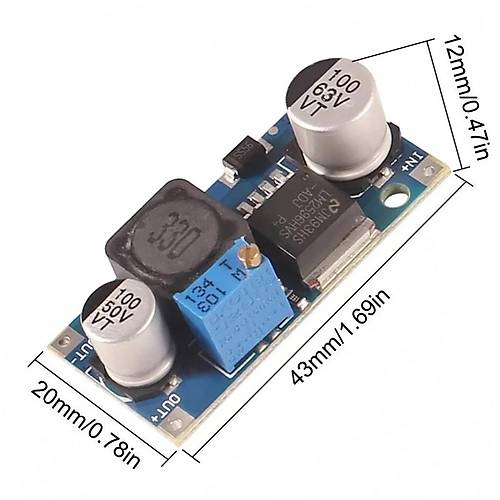 LM2596HVS Step Down/Drc DC-DC Voltaj Reglatr - 3A