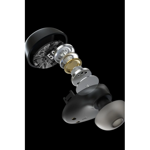 Tozo Agile Dots Ultra Hafif Bluetooth 5.3 Kablosuz TWS Airpods Kulaklık - Siyah