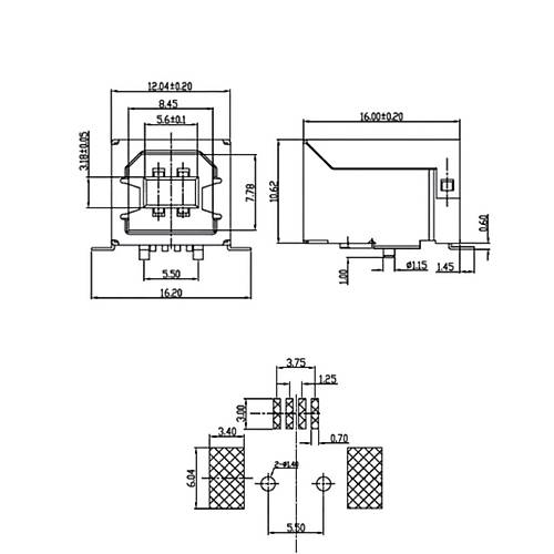 IC-263A USB ase B Dii Smd