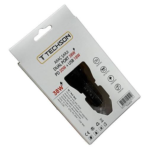 TECHSONDual Port 38W Ara arj TCA38-01