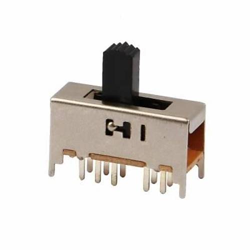 SS-24H01 4 Konumlu Srgl Slide Switch 10 Pin