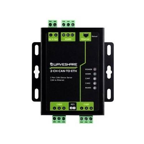 Endstriyel Snf 2 Kanal CAN - Ethernet Sunucusu
