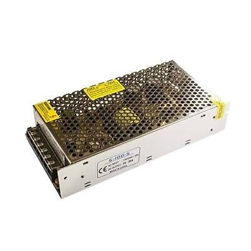 Hightek 5V 20A Metal Kasa Adaptr - LED Driver