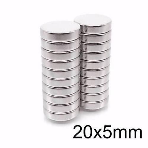 20X5mm Neodyum Gl Mknats - Neodim Magnet