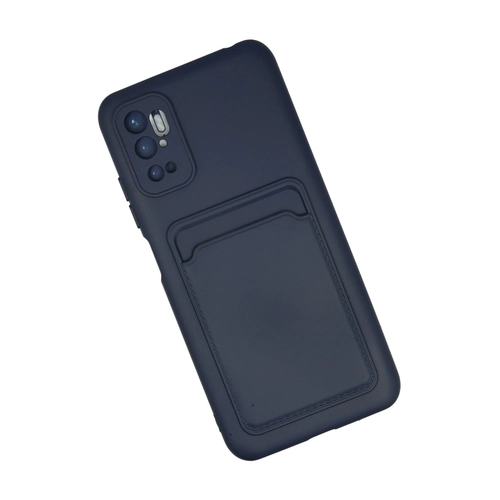Newface Xiaomi Redmi Note 11 SE Klf Kelvin Kartvizitli Silikon - Lacivert
