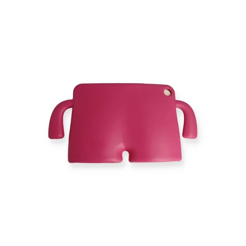 Newface iPad 10.2 (7.nesil) Klf Karakter Tablet Silikon - Pembe