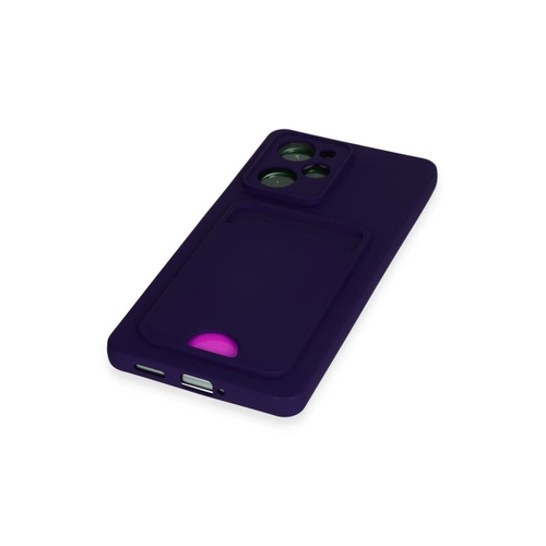 Newface Xiaomi Poco X5 Pro 5G Klf Kelvin Kartvizitli Silikon - Derin Mor