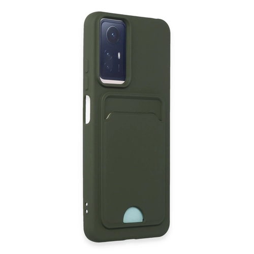 Newface Xiaomi Redmi Note 12S Klf Kelvin Kartvizitli Silikon - Koyu Yeil