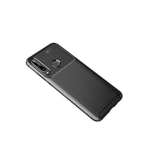 Newface Huawei Y6P Klf Auto Focus Karbon Kapak - Siyah