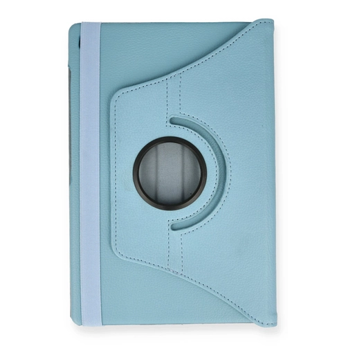 Newface Samsung Galaxy P610 Tab S6 Lite 10.4 Klf 360 Tablet Deri Klf - Turkuaz