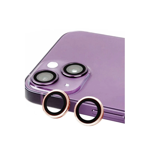 Newface iPhone 15 Plus Raze Metal Kamera Lens - Pembe