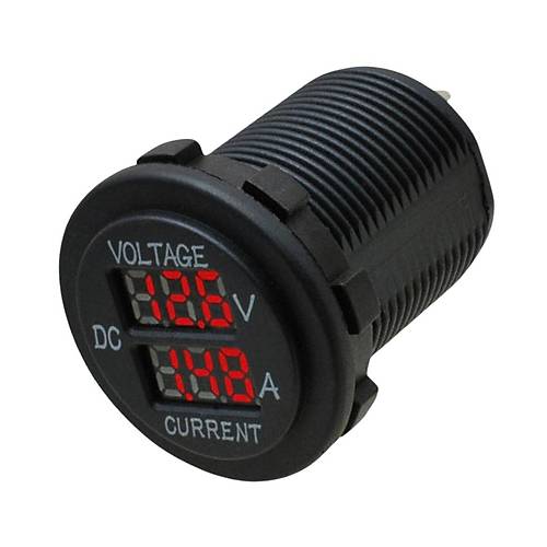 IC-231E Pano Ulu Volt-Ampermetre 28mm