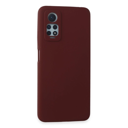 Newface Xiaomi Redmi Note 12 Pro 4G Klf Nano ii Kadife Silikon - Bordo