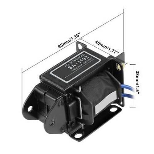 SA-1192 AC 24V Solenoid Bobin 0.8kg/10mm