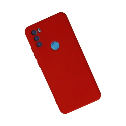 Newface General Mobile GM 21 Plus Klf Nano ii Kadife Silikon - Krmz