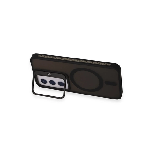 Joko Samsung Galaxy S24 Flet Lens Magsafe Kapak - Siyah