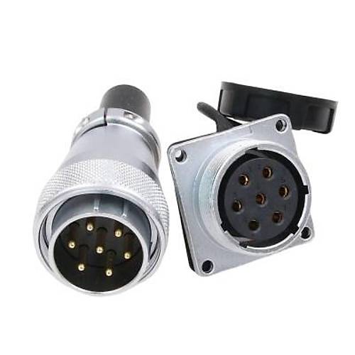 TPWS20 6 Pin 20mm Su Geirmez Konnektr Takm