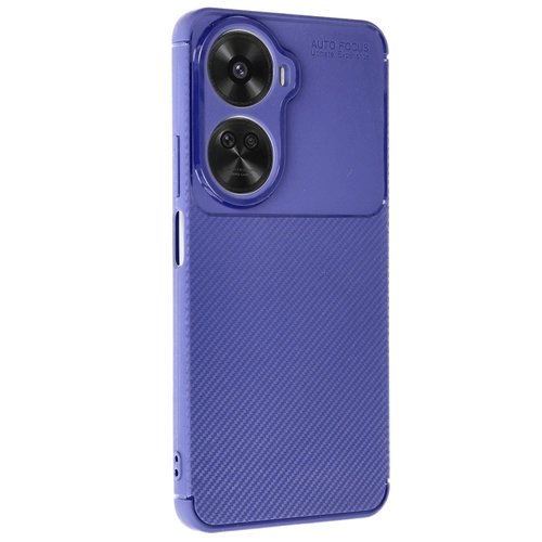 Newface Huawei Nova 12 SE Klf Auto Focus Karbon Kapak - Lacivert