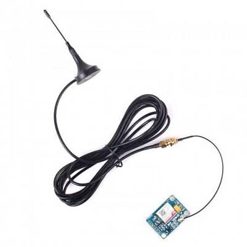 GSM Kablolu Anten - 3m Kablolu